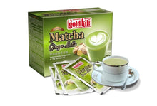 Load image into Gallery viewer, Gold Kili Instant Matcha Ginger Latte 2 boxes 10pks per box
