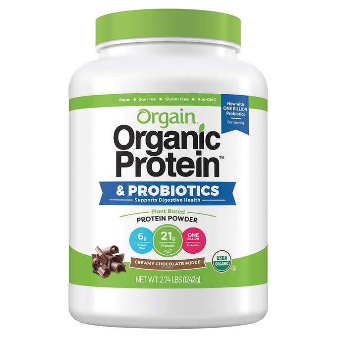 Organic Protein and probiotics